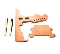 Eighosee Supporto per chitarra in legno per chitarra e violino Supporto per ukulele Supporto per strumento musicale Staffa di supporto