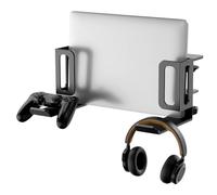 Eighosee Supporto per Laptop Verticale, Nessun Morsetto Organizzatore A Supporto Regolabile per Trapano su Nero