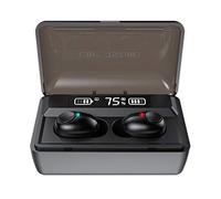 Eighosee T8 Cuffie Fili Bluetooth 5.0 Auricolare Mini True Auricolari con Banca di Potere Display LED
