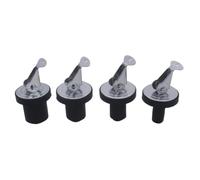 Eighosee Tappo di Scarico A Compressione Tappo di Scarico per Barche A Vite in Acciaio con Guarnizione in Gomma per Scarichi di Diametro 3/8 Pollici 1/2 Pollici 5/8 Pollici 3/4 Pollici
