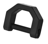 Eighosee Tastiera A Fibbia Multifunzionale di Tipo D-Tipo Mini in Lega di Titanio con Fibbia Piatta e D Design A Forma A S