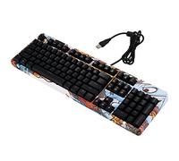 Eighosee Tastiera meccanica del computer portatile programmabile 'iniezione a due colori di progettazione chiave alta e bassa del gioco di versione dei graffiti