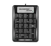Eighosee Tastiera numerica con tecnologia asincrona interruttori di tipo universale portatile