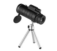 Eighosee Telescopio monoculare 40 x 60 alto monoculare con bussola supporto smartphone per guardare paesaggi