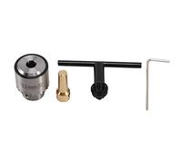 Eighosee Trapano elettrico caldo rettifica mini trapano mandrino chiave chiave mandrini 0,3-4 mm gamma di capacità W/albero 3,17 mm di collegamento
