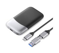 Eighosee unità A Stato Esterna da 2,5 Pollici 2000MB/S, unità A Stato Esterna da 512 GB USB 3.2 Gen2 Type-C PSSD per Telefoni, PC/Portatili, Professionisti e Gaming.