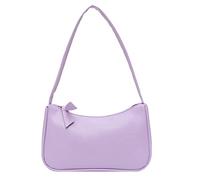 Eighosee Versione Coreana Trend All-Match Fashion Borsa un Tracolla Texture Borsa Le Ascelle (Viola)