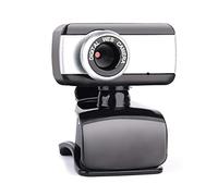 Eighosee Videocamera USB per computer con rotazione a 360° HD 480P Webcam con microfono