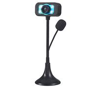 Eighosee Webcam HD 480P USB Camera Web Cam Mic Clip-on per Computer PC Laptop con LED Night