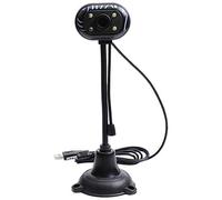Eighosee Webcam HD Webcam con microfono HD integrato 640 x 480P USB Plug Play Web Cam