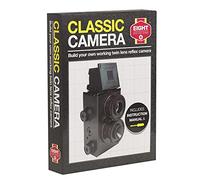 Eight Innovation ETLR21 Eight Build Your Own Classic Kit completo di costruzione per creare il proprio modello di fotocamera analogica completamente funzionante, nero