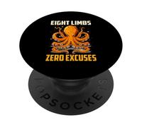 EIGHT LIMBS ZERO EXCUSES PopSockets PopGrip Adesivo