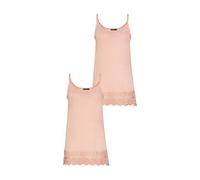 Eight2Nine Abito 2 Pezzi Canottiera con Pizzo all'uncinetto