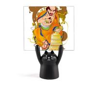 Eighteen Arhats - Supporto per memo a forma di gatto nero