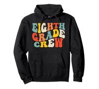 Eighth Grade Crew Back to School 8th Grade Teacher Boys Kids Felpa con Cappuccio