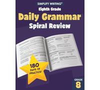 Eighth Grade Daily Grammar Practice and Spiral Review
