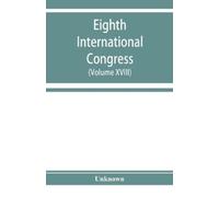 Eighth International congress of applied chemistry, Washington and N (Tascabile)