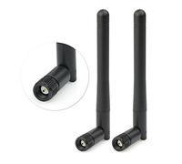 Eightwood 2.4G Antenna wlan antenna 3dBi Omni con Adattatore SMA 2pcs 10.8CM Wi-Fi Antenna per Wirelesse WiFi Router Bluetooth