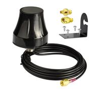 Eightwood Antenna 4G LTE, impermeabile, per esterni, omnidirezionale, con supporto da parete ad angolo a L, guarnizione in silicone, cavo da 3 m, adattatore SMA/RP-SMA/TS9 per router LTE, MiFi IoT