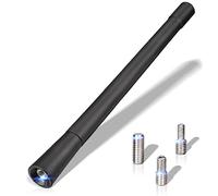 Eightwood Antenna Auto Universale Antenna per Auto sul tetto FM DAB 17.5cm Antenna Radio Auto con Forte Funzione di Ricezione FM/DAB