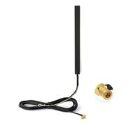 Eightwood Antenna DAB Auto 3m RG174 SMB Montaggio Vetro per Pioneer Alpine