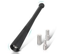 Eightwood Antenna universale per tetto auto Antenna autoradio 11 cm con viti M6 M5 M4 Ricezione FM/AM