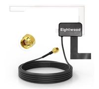 Eightwood Cavo Antenna GPS auto adattatore Fakra C a SMA Cavo Piggear Plug RG174 15cm per auto Modulo GPS Tracking Antenna GPS Navigation System GPS Ricevitori
