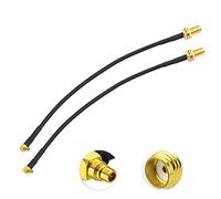 Eightwood Cavo per WiFi Antenna SMA da SMA a Cavo MMCX SMA femmina a testa diritta a maschio MMCX ad angolo retto RG174 15 cm 6 pollici per WiFi Router WiFi Internet wireless TV Audio