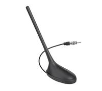 Eightwood FM/AM Antenna radio corta da tetto con cavo di prolunga da 20 cm per Pioneer Blaupunkt Pioneer Clarion Kenwood Alpine sintonizzatore radio digitale ecc.