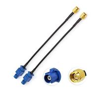 Eightwood GPS antenna adattatore Fakra C a SMA Cavo 2pz Piggear Plug RG174 15cm per auto Modulo GPS Tracking Antenna GPS Navigation System GPS Ricevitori