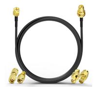 Eightwood RP-SMA Cavo adattatore maschio a RP-SMA femmina 5 m ALSR100 Low Loss cavo coassiale Pigtail cavo per router WiFi antenna scheda di rete SDR LTE FPV Radio