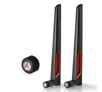 Eightwood WiFi Antenna WLAN Antenna 2.4g/5.8g 10 dBi RP-SMA Antenna Dual Band per PC Scheda madre Router Fotocamera Scheda di rete PCI-E ASUS RT-AC68u