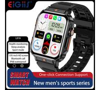 EIGIIS L81A orologio intelligente da 1.95 pollici da uomo 100 + modalità sportiva chiamata Bluetooth analisi del sonno della frequenza cardiaca IP68 impermeabile per Android IOS