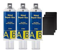 EIGTWEN Colla per metallo, 240 g, extra forte, metallo liquido, resistente al calore, adatta per la riparazione di crepe superficiali e focolai in metallo, acciaio inossidabile