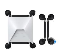 EIH1 1 Pcs Mini Supporto a Ventosa,Starlink Accessori - Staffa per Portapacchi per Accessori Starlink Mini per Finestre e Tetti Apribili Compatibile con Auto, Caravan, Barche e Camion(Nero)