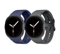 EIHAIHIS Compatibile con Samsung Galaxy Watch 8 Cinturino 40 mm 44 mm/8 Classic 46 mm, No Gap Morbido Silicone Sport Cinturino di Ricambio per Galaxy Watch 8 40mm 44mm/8 Classic 46mm Donne Uomini
