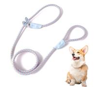 EIHI 1 Guinzaglio regolabile integrato resistente agli urti, in blu e arancione,Guinzaglio per Cani, Guinzaglio Addestramento per Cani di Taglia Media e Grande,1.5m