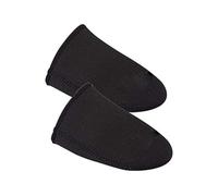 EIHI 1 Paia Scaldapiedi Scaldino per Piedi, Scalda Dita Dei Piedi 3mm di Spessore Protettore Della Punta, Unisex Scaldini Piedi, Nero Toe Cover per Sci, Alpinismo, Campeggio