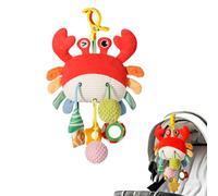 EIHI 1 Pezzi Giochi Passeggina Neonati 3 6 9 12 Mesi, Iocattoli per Neonato Montessori Sensoriali, Giocattolo Neonato 0-3 Mesi Viaggio per Passeggini Culle, G Gioco Regalo Nascita Bambini