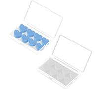 EIHI 16x tappi orecchie dormire tappi per orecchie antirumore tappi orecchie silicone per ridurre i rumori durante la concentrazione per dormire e in piscina Dormire Nuotare Russare
