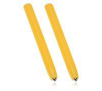 EIHI 2 Pezzi Lavagnetta Magnetica Bambini Penna Magnetica, Stilo Da Disegno Penna Magnetico Di Ricambio Penne Di Ricambio Magnete Per Tavolo Da Disegno Magnetico(Giallo)