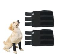 EIHI 2 Pezzi Tutore Zampa Anteriore Cane,Tutore Ortopedico,Protettore Carpale Flessibile per Cane - Tutore per Carpo - Artrosi, Lesioni ai Legamenti e Tendini,Cani da Agility -Taglia L