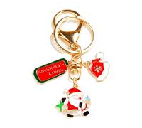 EIHI 2 portachiavi Regali di Natale per i padrini Regalo per i padrini Richiesta Annuncio di nascita Battesimo Comunione Regalo di Natale a sorpresa