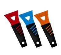 EIHI 3 pezzo Raschietto per ghiaccio con impugnatura morbida lunghezza 18 cm Colori assortiti