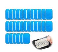 EIHI 30 Pezzi EMS Ricambio Gel,Gel per Elettrostimolatore,Allenatore Addominale,Elettrostimolatore Gel di Ricambio EMS ABS Gel Pad Training Pad Ricambio di Elettrostimolatore Addominali