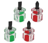 EIHI 4 pezzi cacciavite corto macchina da cucire cacciavite Mini Stubby cacciavite testa piatta cacciavite testa croce per macchine da cucire o luoghi stretti fai da te riparazione