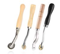 EIHI 4 Pezzi Strumenti di Cucito Ruote, Cucire Strumenti Ruota, Rotella per Sarti, Rotella per Sarti Ruota, Tracing Ruota per la Creazione di Modelli in Pelle, Stoffa di Carta e Cucito Fai da te