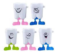 EIHI 5 Pezzi Scatola Porta Dentini da Latte Bambino, Denti Salva Box per Bambini e Bambina, Scatola per Denti, Bambini Ricordo Regalo, Accumulazione dei Denti, Scatola dei Souvenir