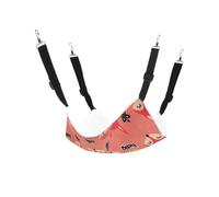 EIHI Amaca Per Gatti,Letto Sospeso Caldo Con Cinghie Regolabili,Amaca Per Gatti Calda Sospesa，Gabbia Amaca per Gatti Letto Per Animali Di Piccola Taglia,38 * 36cm(rosa)