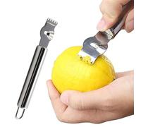 EIHI Pela Scorza di Limone, Sbuccia Limoni, Pela Agrumi per Arance in Acciaio Inossidabile, Grattugia Limone Scorza, Pela Scorza di Limone Professionale per Cucina e Bar